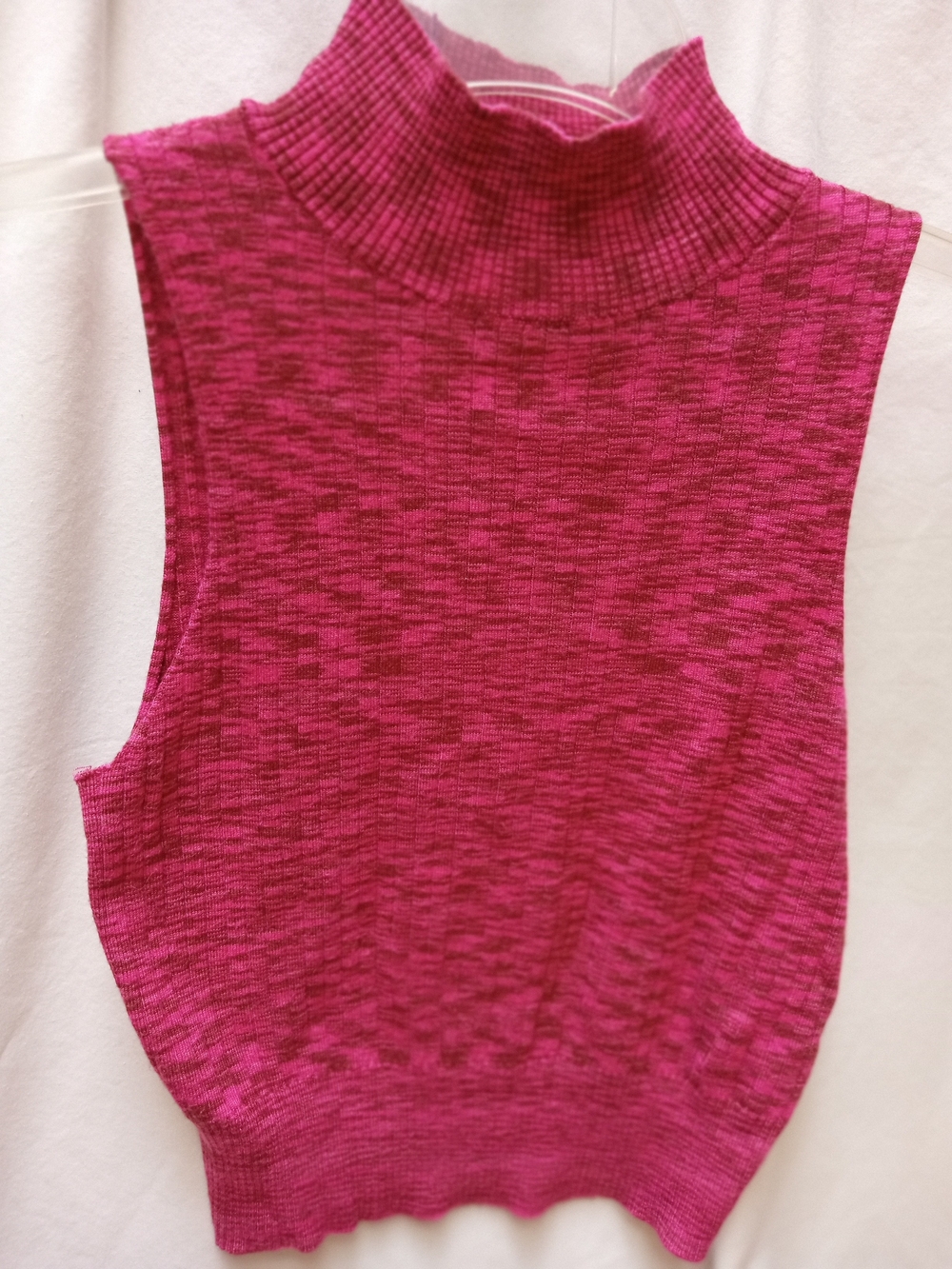 wild fable Sleeveless Mock Neck Tank Top - Hot Pink